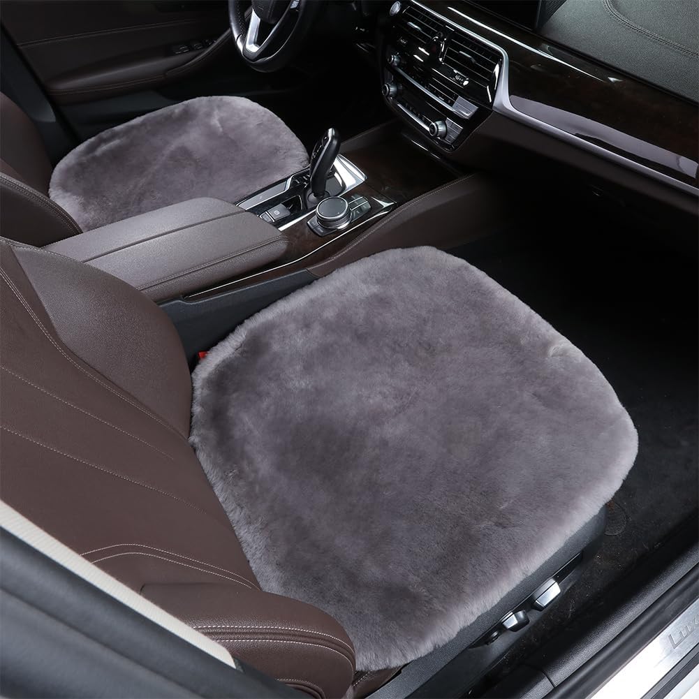 Fluffy Sheepskin Car Seat Cover Review